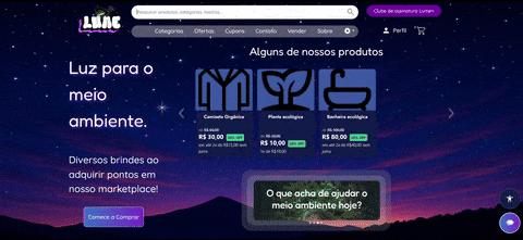 Lume - Marketplace sustentável GIF